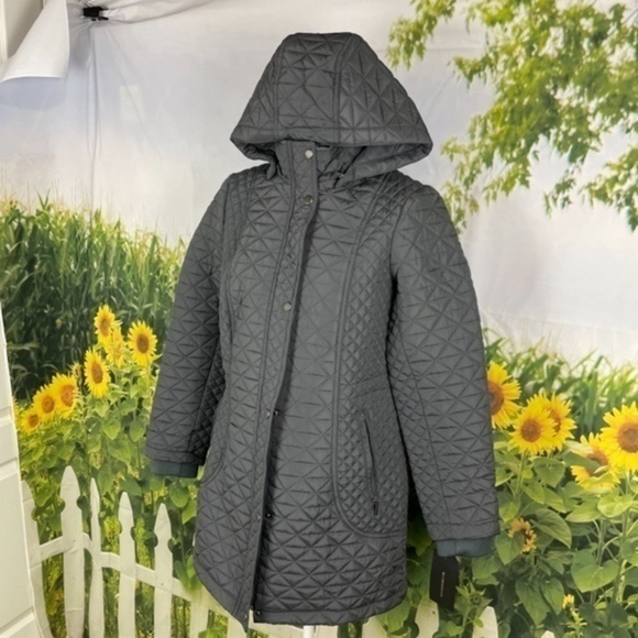 WEATHERPROOF Graphite Walker Quilted Jacket Medium - Picture 10 of 17